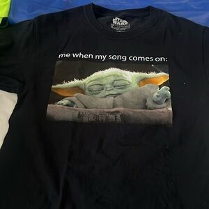 Star Wars black tshirt